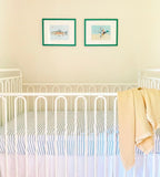 Shore Searching Mallard And Fish Fine Art Print