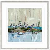 Mound Party Ducks Fine Art Print