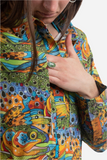 Unbound Brown Tunic Fishing Shirt