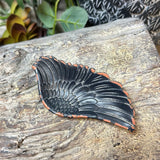 Iron Wing Tray in Rustic Black