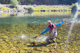 Adams Hi-Viz Parachute Classic Dry Fly - 12 Flies Hook Size 20