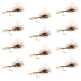 Adams Parachute Classic Dry Fly - 12 Flies Hook Size 18
