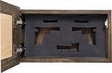 American Flag with Patriotic Eagle Hidden Gun Storage Concealed Furniture