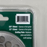 LEM Grinder Plate 12mm #32 (1/2") 2-7/8" Plate Diameter Stainless Steel 482SS