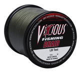 Vicious Standard Green Braid - 65 Lb Test