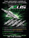 ZEUS BREACH BROADHEADS (4 PACK)-COMES WITH BOTH 100/125 GR TIPS