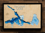 Balsam Lake in Polk County, Wisconsin