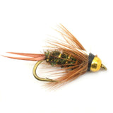 Fly Fishing Flies - Bead Head Prince Nymph - Set of 6 Wet Trout Flies
