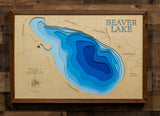 Beaver Lake in Steele County, Minnesota