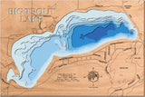 Big Trout Lake in Crow Wing County, Minnesota