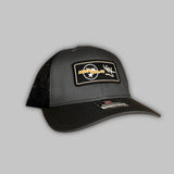 TN Tri Star Black Orange Woven Trucker