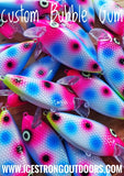 RESTOCKED 5/3/26- Ice Strong Outdoors - CUSTOM Limited Run Killer Fish - Rattling Shallow Diver UV