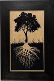 Tree of Life Hidden Gun Storage Wall Decor Concealment Furniture