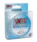 Vicious Crystal Clear 100% Japanese Fluorocarbon - 18 Lb Test