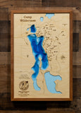 Bad Axe Lake in Hubbard County, Minnesota -  Camp Wilderness Edition
