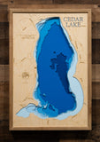 Cedar Lake in Polk County, Wisconsin