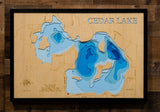 Cedar Lake in Rice County, Minnesota