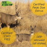 Deer Attractant; Realtree Fatal Attraction Deer Attractant Peak Doe Estrus