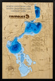 South Lindstrom and Chisago Lakes in Chisago County, Minnesota