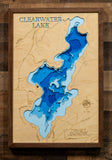 Clearwater Lake in Crow Wing County, Minnesota