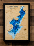 Clearwater Lake in Crow Wing County, Minnesota
