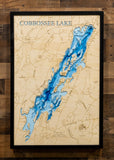 Cobbosseecontee Lake in Kennebec County, Maine
