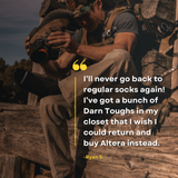 Conquer Lightweight 9" Crew Alpaca Sock
