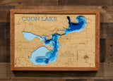 Coon lake in Anoka County, Minnesota