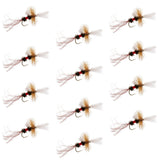 Royal Wulff Cripple Mayfly - Caddis Emerger - 12 Flies Hook Size 14