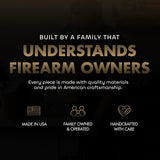 Customizable - Hidden Gun Storage Wall Decor - Hidden Gun Shelf with Magnetic Lock - Quick Access Concealment Shelf - Secure & Discreet Weapon Hiding Furniture