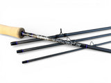 Tidewater Virtue 6wt 9ft - Purple Haze X Hexagon Carbon Fiber Reel Seat