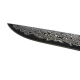 Damascus Steel EDC Folder Wood Handle Smooth Action 3.875" Blade
