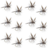 Dark Hendrickson Classic Dry Fly - 12 Flies Size 16