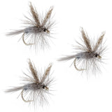 3 Pack Dark Hendrickson Classic Dry Fly - Size 18