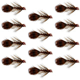 Whitlock Near Nuff Sculpin Brown Streamer - 12 Flies Size 4