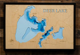 Deer, Pickerel, and Battle Lakes in Itasca County, Minnesota