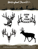Deer Hunting Decal – 5pc Whitetail Sticker Pack