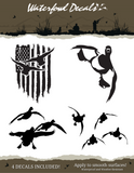Waterfowl Decals Ultimate 5pc Duck Stickers