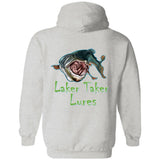Men's Ice Strong Pullover Hooded Sweatshirt - Laker Taker Back Logo