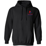 Men's Ice Strong Pullover Hooded Sweatshirt - Krunch Eat the Meat Back Logo