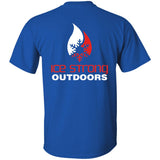 Men's Double Front & Back Ice Strong Logo Short Sleeve Heavyweight Tee
