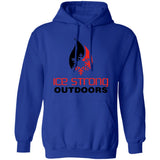 Men's Ice Strong Pullover Hooded Sweatshirt - Original Ice Strong Front Logo
