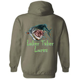 Men's Ice Strong Pullover Hooded Sweatshirt - Laker Taker Back Logo