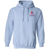 Men's Ice Strong Pullover Hooded Sweatshirt - Krunch Eat the Meat Back Logo