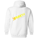 Men's Ice Strong Pullover Hooded Sweatshirt - Krunch Eat the Meat Back Logo