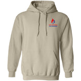 Men's Ice Strong Pullover Hooded Sweatshirt - Krunch Eat the Meat Back Logo
