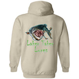 Men's Ice Strong Pullover Hooded Sweatshirt - Laker Taker Back Logo