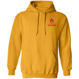 Men's Ice Strong Pullover Hooded Sweatshirt - Krunch Eat the Meat Back Logo