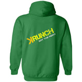 Men's Ice Strong Pullover Hooded Sweatshirt - Krunch Eat the Meat Back Logo