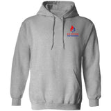 Men's Ice Strong Pullover Hooded Sweatshirt - Krunch Eat the Meat Back Logo
